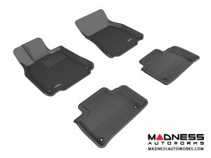 Lexus LS460 Floor Mats (Set of 4) - Black by 3D MAXpider Lexus LS460 Floor Mats (Set of 4) - Black by 3D MAXpider